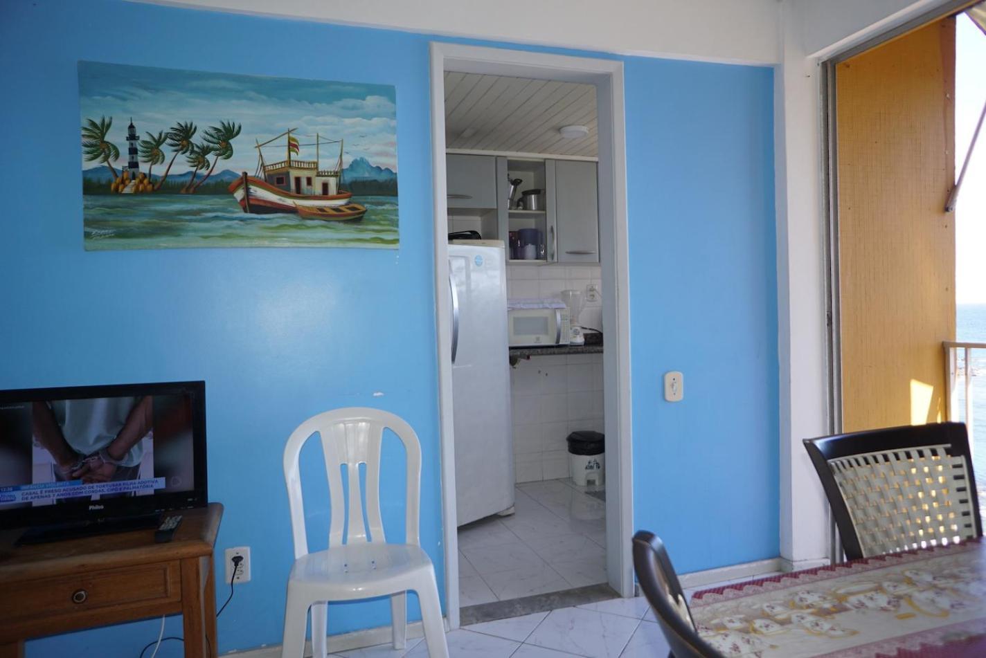 Apartment 610, Vista Mar E Farol Da Barra Salvador Buitenkant foto