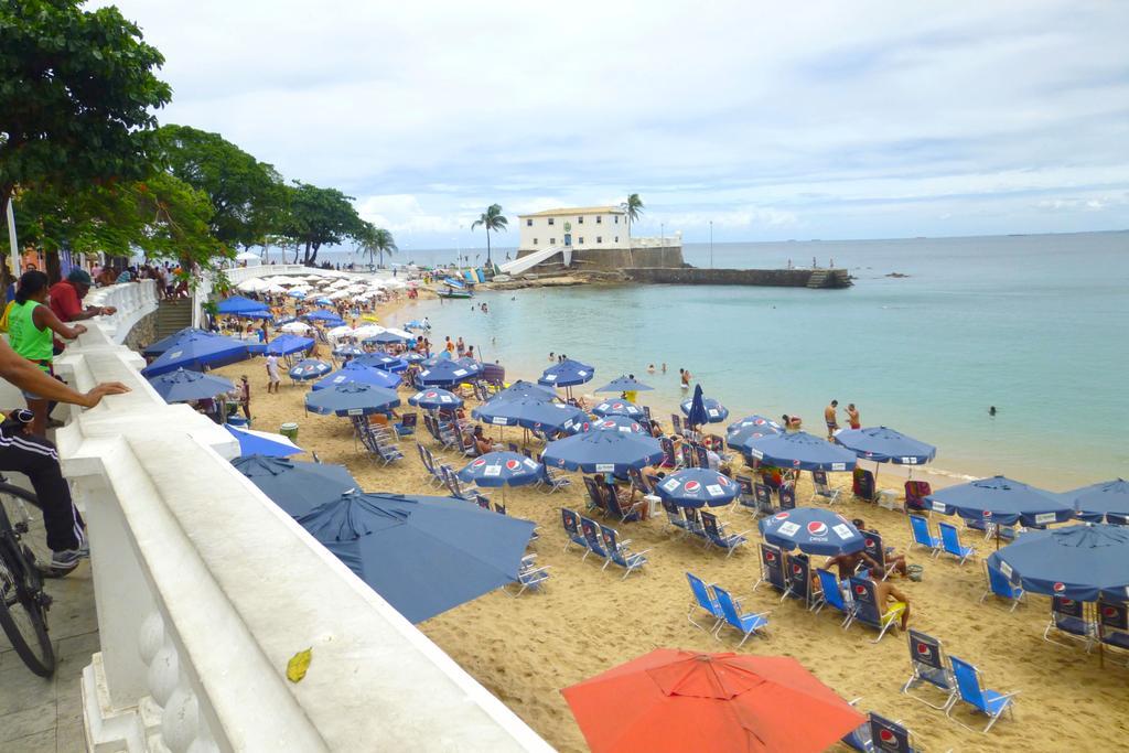 Apartment 610, Vista Mar E Farol Da Barra Salvador Buitenkant foto